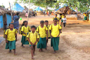 Children provided education in their community