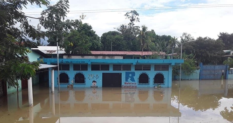 Re-Open a Community Library Hit by Hurricane Eta