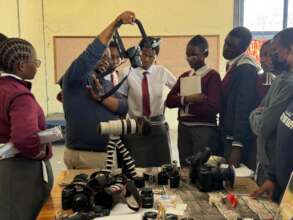 Students get a closer look at cameras with Eddie