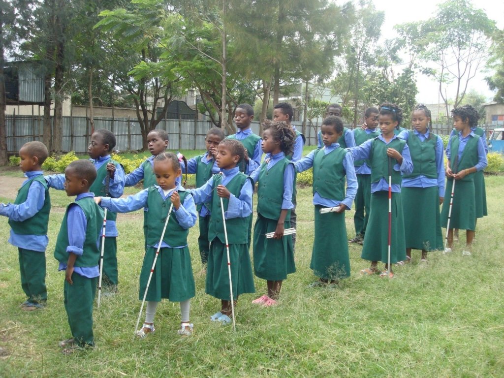 Braille Education for Blind Children in Ethiopia