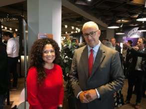 Christina Moreno with Mayor Aboutaleb - Rikx Event