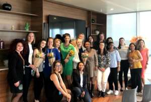Lotus Flower workshop hosted by corporate partner