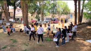 En talleres con papas