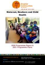2020 Programme report on Maternal Health activity (PDF)