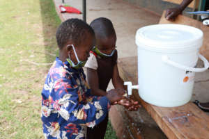 Children handwashing