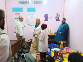 Visit of Dr. Stephen Coates, Dr. Anne Clark of USA