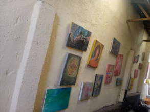 The Art class corner