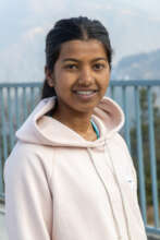 Samjhana graduating school this year