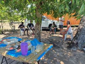 Lunch in the village