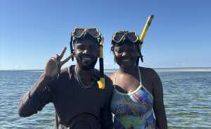 Bani with ParCo's Marine Science Office