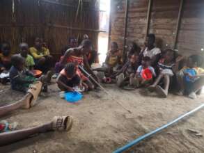 waiting for our meal