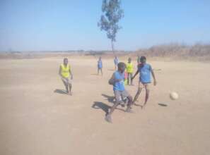 a bit of football (Soccer)