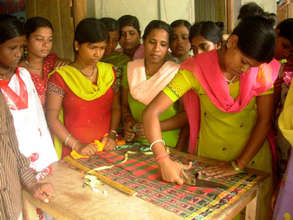Cloth cutting practice in tailoring vocation