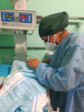 Attending to a newborn