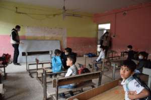 Damaged Classrooms - 2ed Grade