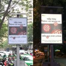 Public awareness to avoid wildlife consumption