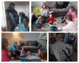 Group gathering, social help
