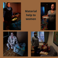 Material help to women