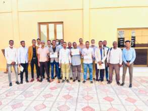 Participants of students and contractors workshop