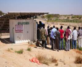 Figure 3: Delegation at Off grid box In Puntland