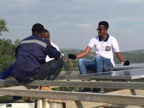 Training of local technicians on the Off-GridBox