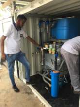 Training of local technicians on the Off-GridBox