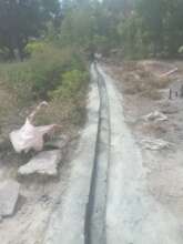Figure 7: Construction of new canal