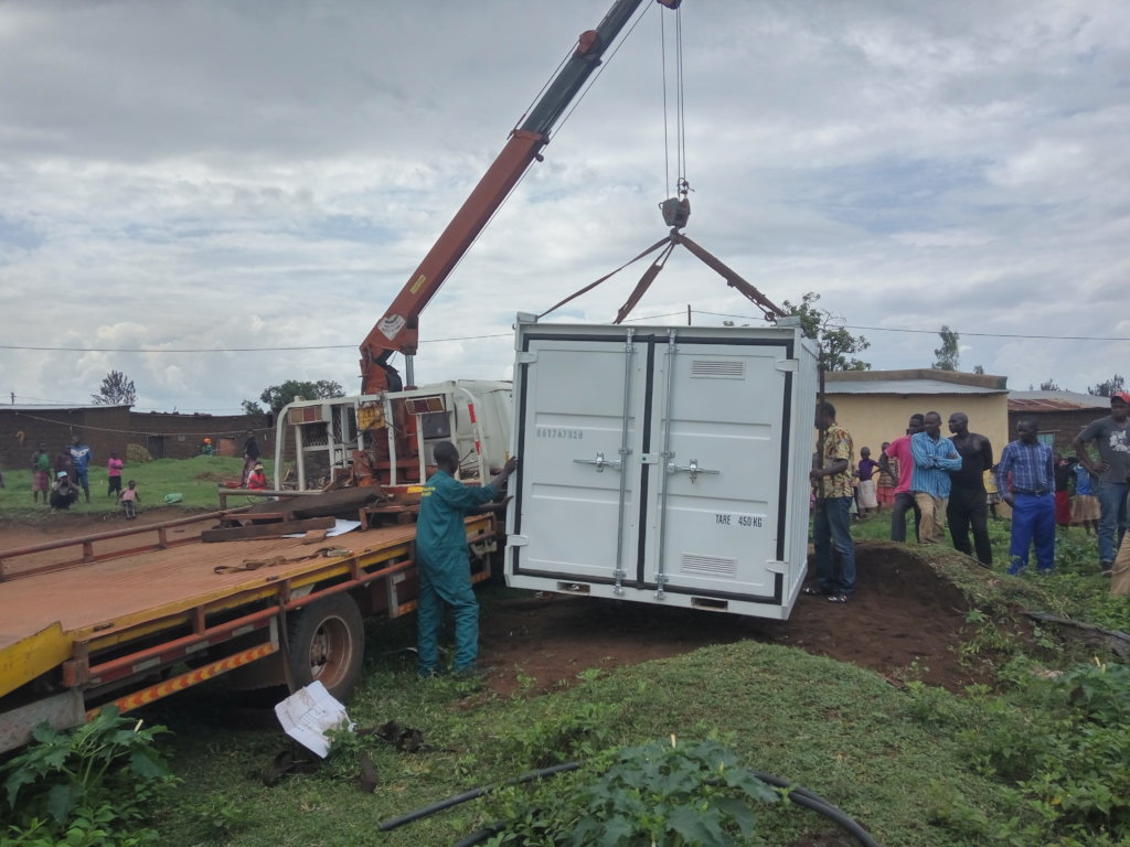 This is how the Offgridbox will be delivered