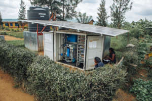 Offgridbox installed in Rwanda