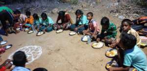 Tribal children meal program