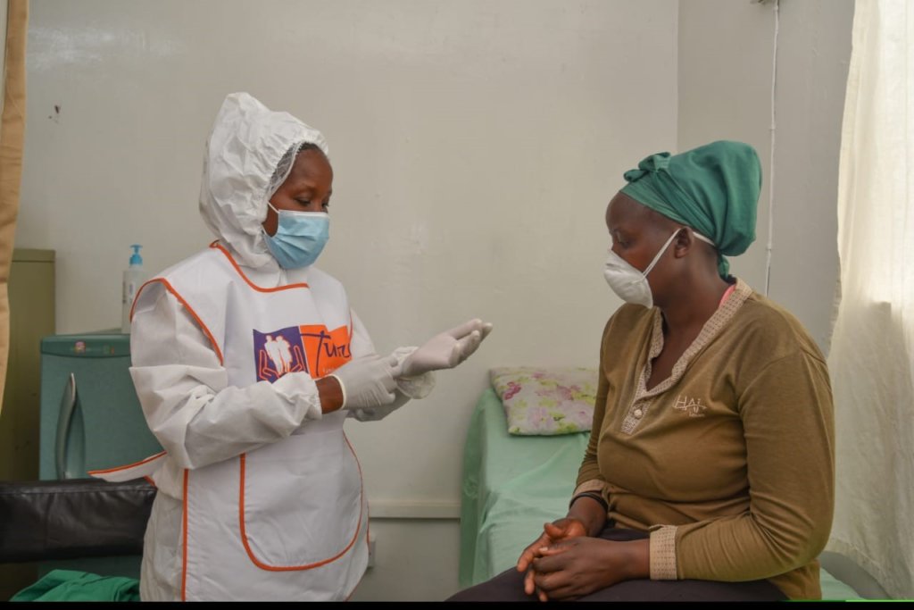 Cervical Cancer Screening to save lives in Kenya.