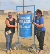 New trashcans for the village