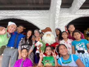 Dodie and friends celebrating Christmas!