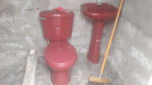 A new red toilet!