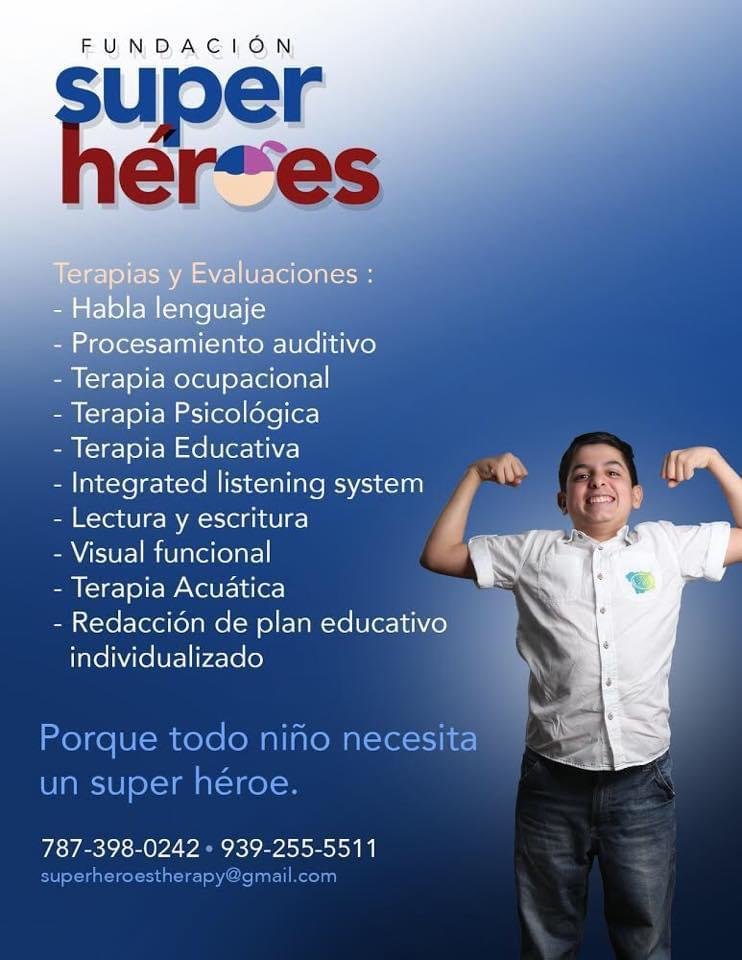 "Because every child needs a Super Heroe"