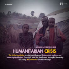 Emergency, war in DR Congo: mental health and food