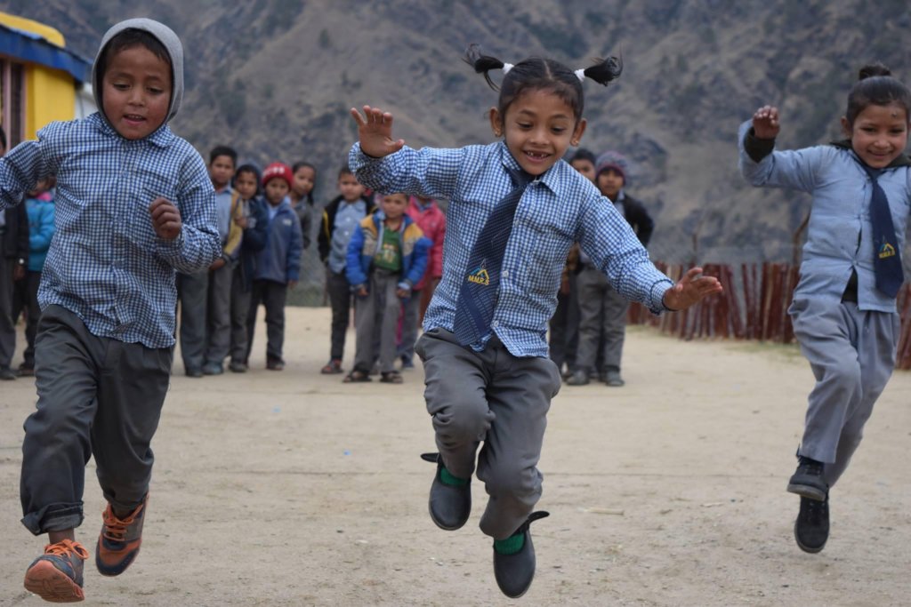 Outdoor Learning Space for Children in Rural Nepal