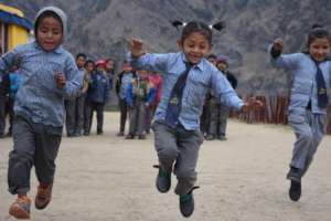 Outdoor Learning Space for Children in Rural Nepal