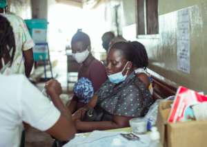 Women at the Madina Polyclinic