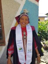 Gladys's graduation at Montessori Training Centre