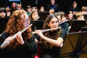 2025 BYMT massed band - Flutes