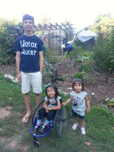 Laila, big brother, and little sister Charlet