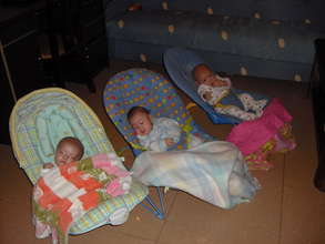 Babies in the foster home
