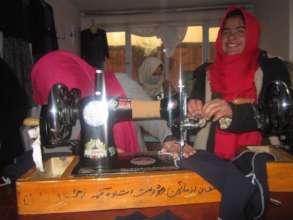 Learing to operate the sewing machine