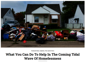 Home Safe Storage for Homeless/Unhoused Families