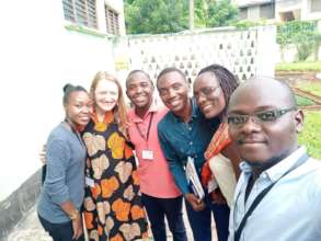 Instructor Prof. Martha Clokie with participants