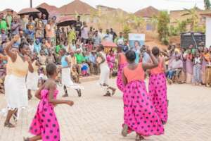Dancers Enjoy the New Stage