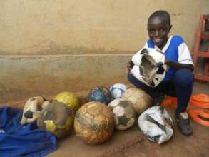 Soccer Balls Worn Out