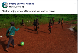 Children enjoy soccer after school and chores