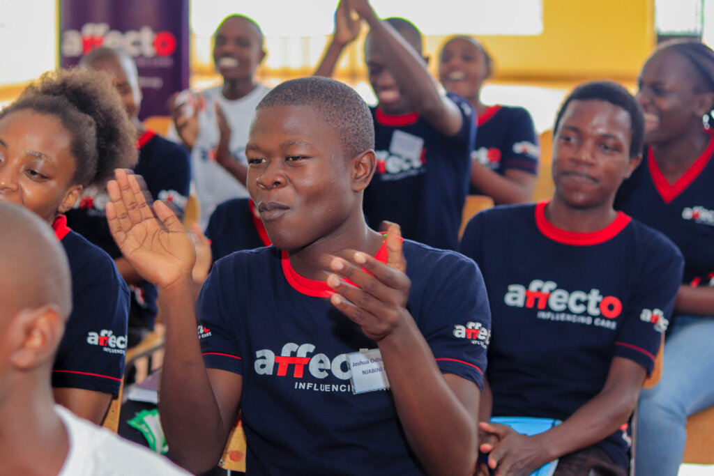 During one of the mentorship workshops